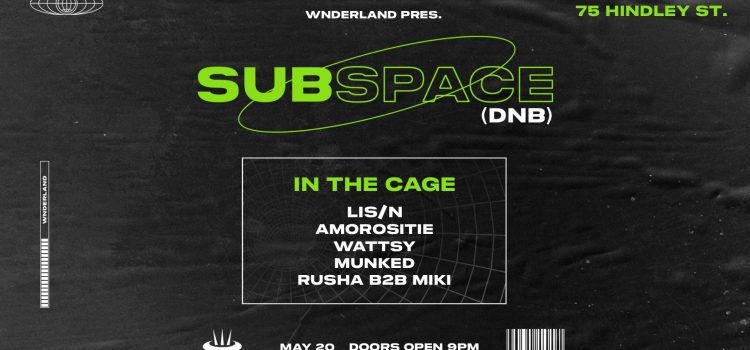 Wnderland presents Subspace